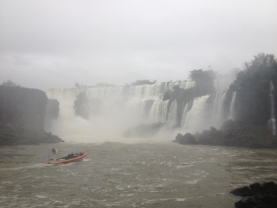 amazing - went in a boat similar to this one right up to the base of the falls